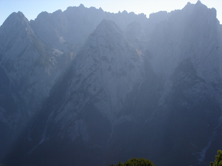 Das Gebiet vom Wilden Kaiser.