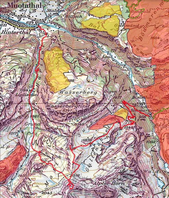 Übersicht. Auf meinen Touren arbeite ich mit dem Satmap Active 12 GPS mit Swisstopo Karten. Erhältlich beim (www.trailshop.ch) in Küssnacht am Rigi.