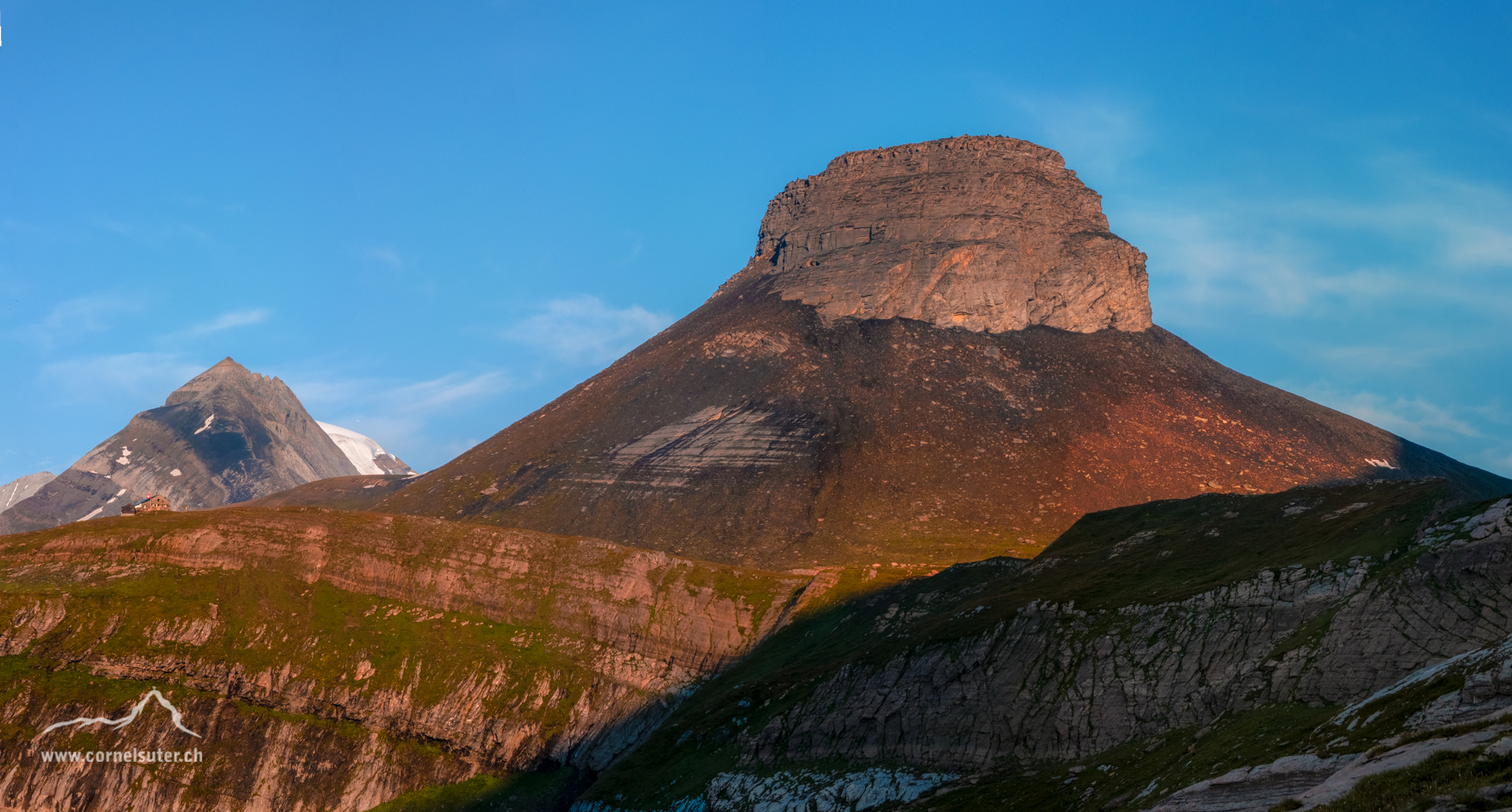 Rechts oben das Kistenstöckli 2747m, links hinten Biferten