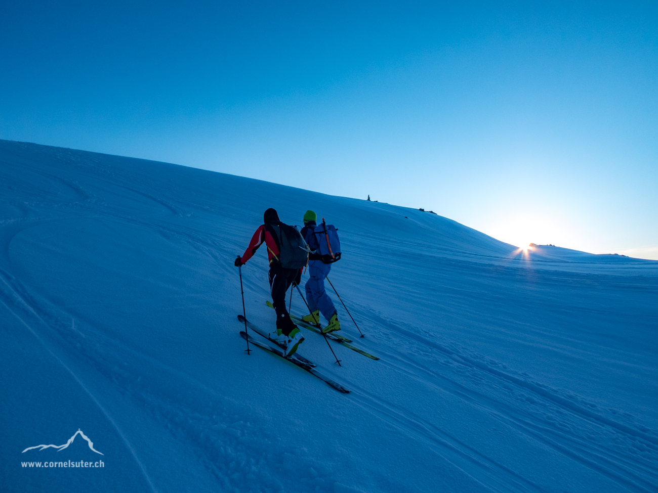 Beim Aufstieg zum Schafberg.....bald an der Sonne.