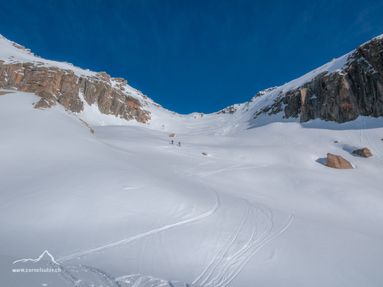 Beim Aufstieg zur Winterlücke